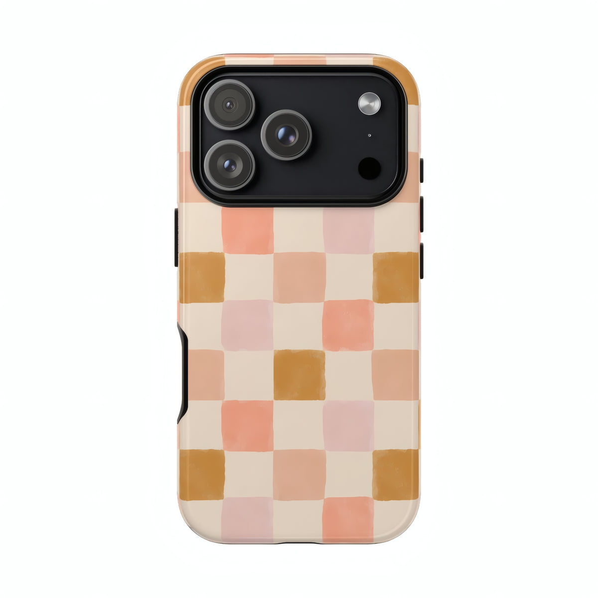 Apricot Check-hoesje voor iPhone 18 Pro #phone-model_iphone-18-pro