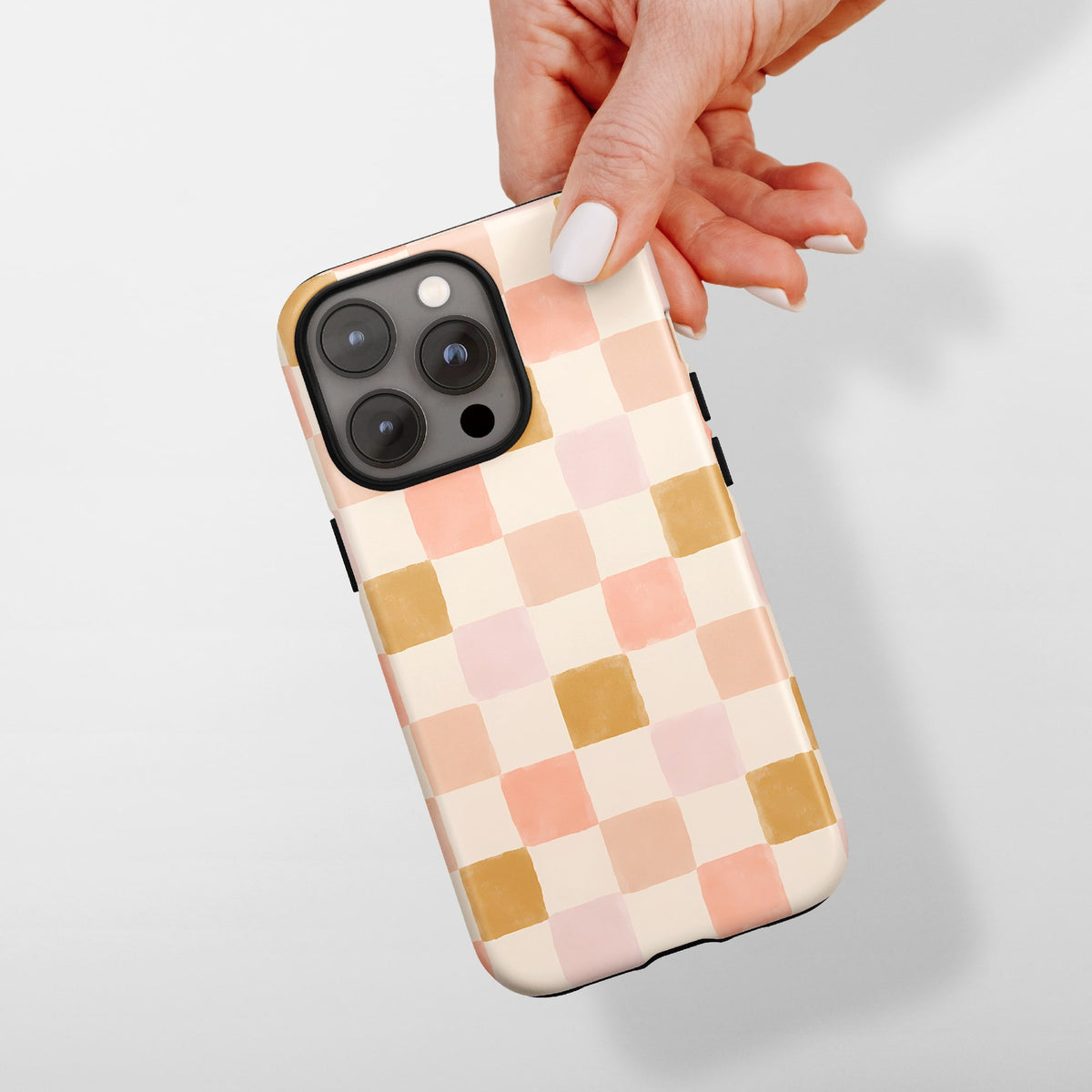 Apricot Check — 03 in hand