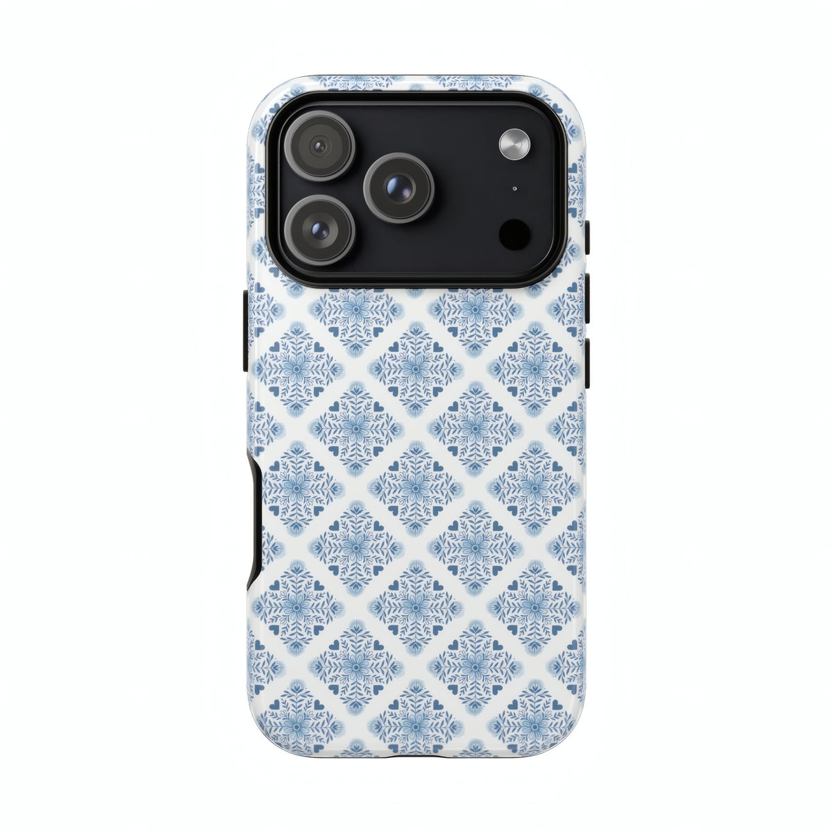 Blue Delft-hoesje voor iPhone 18 Pro #phone-model_iphone-18-pro