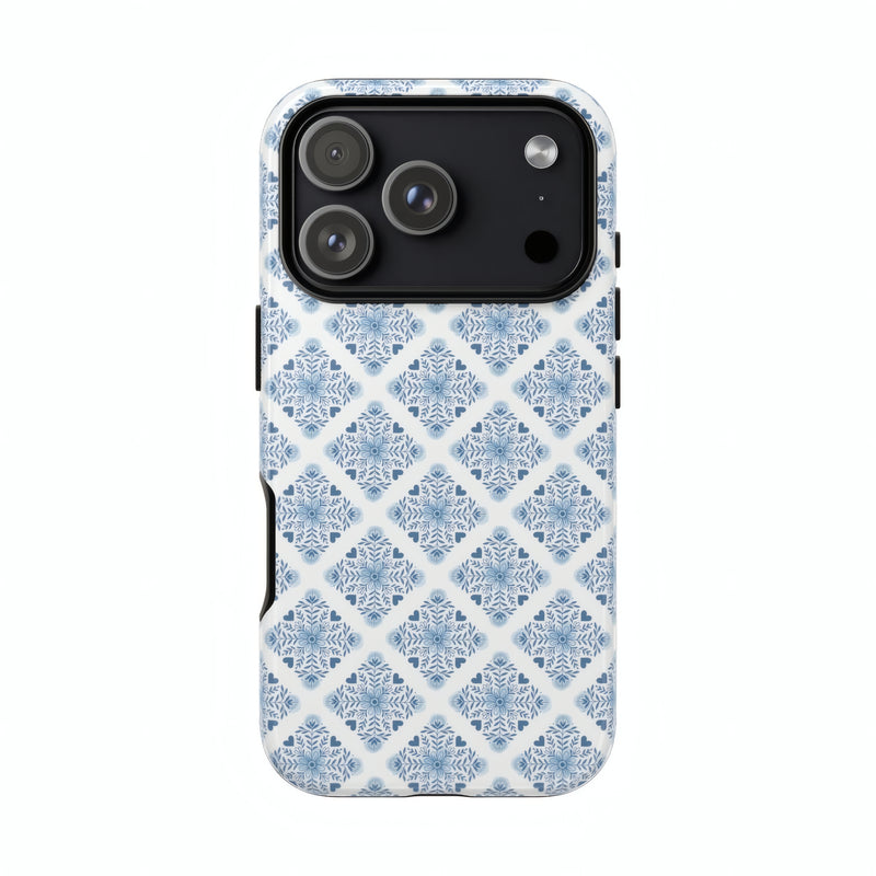 Blue Delft-hoesje voor iPhone 18 Pro #phone-model_iphone-18-pro