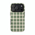 Evergreen Plaid-hoesje voor iPhone 18 Pro #phone-model_iphone-18-pro