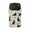 Midnight Cats-hoesje voor iPhone 18 Pro #phone-model_iphone-18-pro