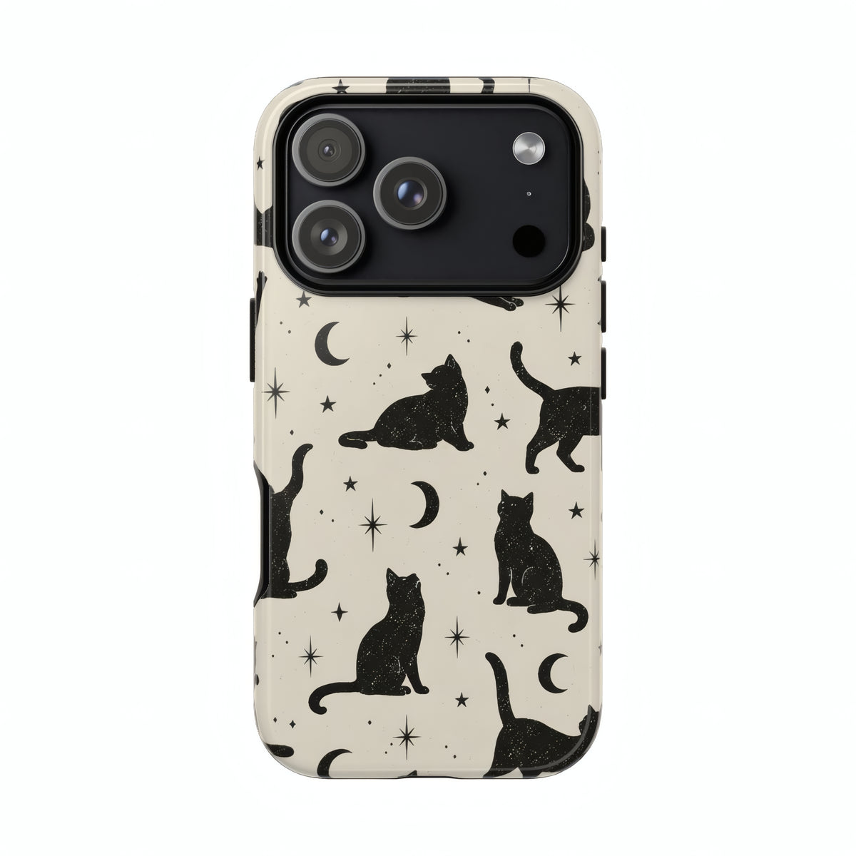 Midnight Cats-hoesje voor iPhone 18 Pro #phone-model_iphone-18-pro