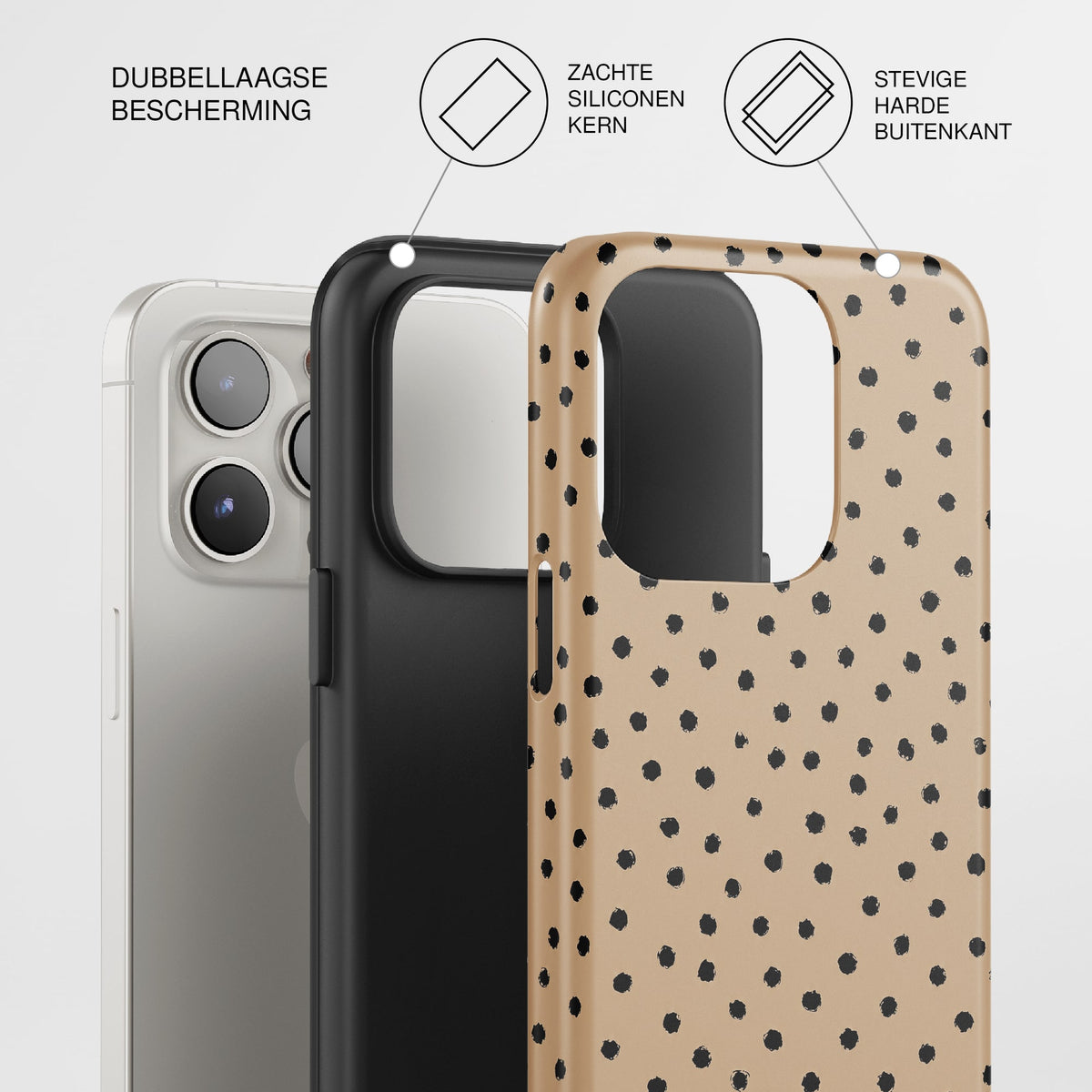 Painted Dots telefoonhoesje: de kenmerken op een rij